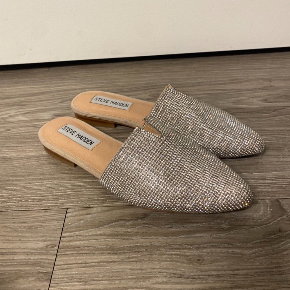 Steve Madden Ally Rhinestone Mule
